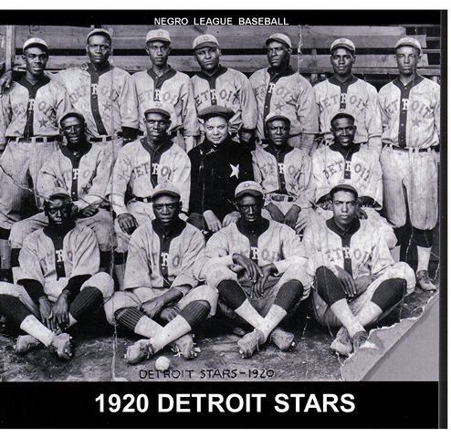 Ebbets Field Flannels Detroit Stars 1920 Home Jersey