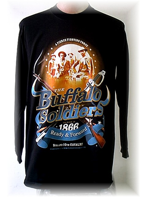 Buffalo Soldiers Cap Ready and Forward Black at  Men's Clothing store