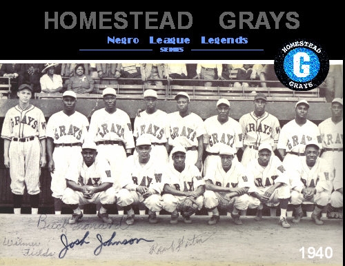 1940 HOMESTEAD GRAYS TEAM PHOTOGRAPH