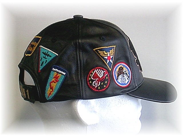 Baltimore Black Sox Leather Cap  B.L.A.C.K (Negro League, Buffalo Soldiers  and Tuskegee Airmen apparel)